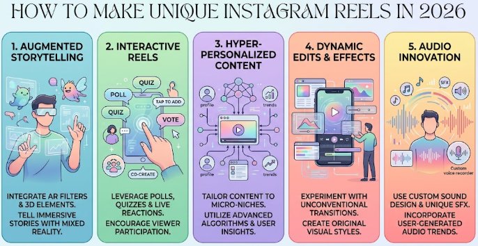 How to Make Unique Instagram Reels in 2026